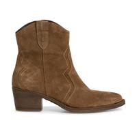 Botines cowboy de piel Mujer Talla 37. Color Marron