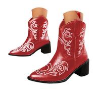 Botines de Cuero para Mujer, Botas Cortas con Cremallera Lateral y Hebilla Decorativa, Calzado Casual y Elegante para Uso Diario, Confortable y Duradero, Ideal para Otoño e Invierno, Zapatos de Moda