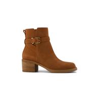 Botines de mujer Hailey resistente al agua hebilla ante marrón ámbar 39