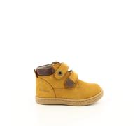 Botines de piel con cierre autoadherente Tackeasy Niña Talla 20. Color Beige