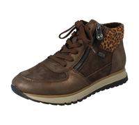 Botines De Piel Rieker Para Mujer Con Cremallera Doble, Forro