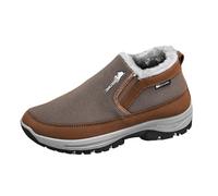 Botines de Punto cálidos de Invierno con Parte Superior Acolchada y Aislante, Calzado Antideslizante para Exteriores para una Comodidad Durante Todo el día, Mujer