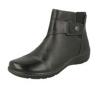 Botines De Tobillo Con Correa Detallados Clarks Para Damas - Cora Tropic