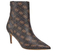 Botines Mujer Guess Brayan 3 4G Logo Cuero Marrón