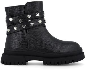 Botines para chica Garvalin 251566 Cinta Estrellas NEGRO_A054 33