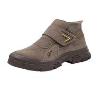 Botines para hombre antideslizantes zapatos de trabajo antigolpes y antipuntos, botas de seguridad antideslizantes en botas de trabajo, zapatos de seguridad de alta calidad, zapatos de seguridad para