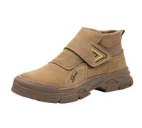 Botines para hombre antideslizantes zapatos de trabajo antigolpes y antipuntos, botas de seguridad antideslizantes en botas de trabajo, zapatos de seguridad de alta calidad, zapatos de seguridad para