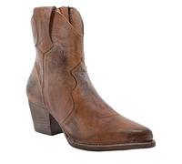 Botines para mujer con tacón, botas de vaquero para mujer, de piel sintética, con cremallera, botas de vaquero, botines Chelsea Boots de piel de caña corta, botas de tobillo (talla 34-38), amarillo,