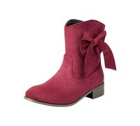 Botines para mujer con tacón, zapatos de invierno para mujer, botas de ante, botas de tobillo vintage, botas cortas con mariposa, botas de vaquero elegantes, botas occidentales, botas de tobillo para