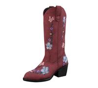 Botines para mujer, elegantes botas de invierno, elegantes, de ante negro, botas de invierno para exteriores, botas de vaquero, botines negros, botas de vaquero, botas de festival, botas Chelsea, Vino
