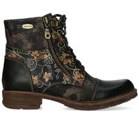 Botines para mujer Laura Vita ANITAO 06 Flores NEGRO 38