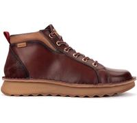 Pikolinos Alava Botines Planos Mujer | en Cuero | Extraligero | Rojo