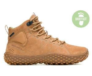 Botines planos WRAPT MID WP - Barefoot 36 Camel
