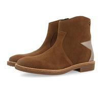 Botines tipo cowboy de serraje color taupe con detalle de estrella para niña y niño nastola