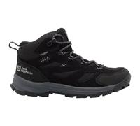 Botines trekking niños Jack Wolfskin Vojo Tour Texapore Mid K Talla de zapato (EU): 35 / Color: negro