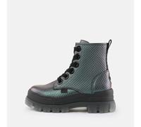 BUFFALO Botines con cordones 'Aspha' navy / negro 38 navy / negro