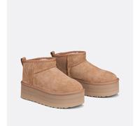 Ugg - Botas y botines mujer - Classic Ultra Mini Platform Chestnut para Mujer de Lana - Talla 8 US - Marrón Marrón 8 US