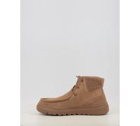 PITAS | BERNA | Botas de Mujer Casual | Botín Serraje | Bota Urbana Caña Baja | Botas de Vestir | Botines Bajos Planos | Botín de Invierno | Calzado Walkinpitas | Camel 37