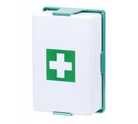 Botiquín de pared de primeros auxilios para 10 personas - de plástico