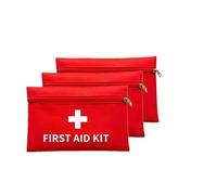Botiquin de Primeros Auxilios,3 PCS Kits de Supervivencia de Emergencia Primeros Auxilios Portátil Bolsa para Viajes al Aire Libre Casa