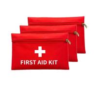 Botiquin de Primeros Auxilios,3 PCS Kits de Supervivencia de Emergencia Primeros Auxilios Portátil Bolsa para Viajes al Aire Libre Casa