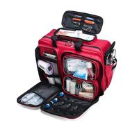 Botiquín de Primeros Auxilios, Maletín médico portátil Paquete ambulatorio Botiquín de Primeros Auxilios Multiusos de Gran Capacidad rescate de emergencia impermeable al aire libre de gran capacidad