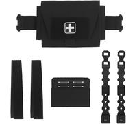 Botiquín de primeros auxilios MOLLE compacto: bolsa médica de emergencia ligera y de fácil desmontaje para seguridad al aire libre y equipo de supervivencia (Black)