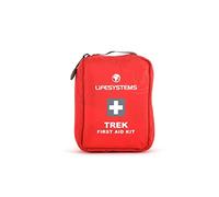 Botiquín de primeros auxilios Trek de Lifesystems, contenido con certificación CE, diseñado específicamente para la práctica de senderismo y actividades al aire libre en general
