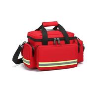 Botiquín de Primeros Auxilios Vacia, bolsa de suministros médicos profesionales, bolsa de traumatología para primeros auxilios con separadores interiores y fondo antideslizante, para bolsa de enfermer