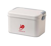 Botiquin Vacio, Bolsa Botiquin Vacia, kit Primeros Auxilios Viaje, caja de Almacenamiento con Compartimentos de gran Capacidad, caja de Servicios Públicos Multifunción para el Hogar(Blue,Large)
