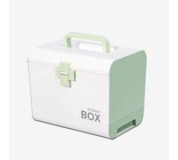 Botiquin Vacio, kit Primeros Auxilios, Neceser Medicamentos Viaje, caja Botiquin Vacia, caja Médica de Emergencia para el Hogar, caja de Almacenamiento de Medicamentos de gran Capacidad para el Hogar(