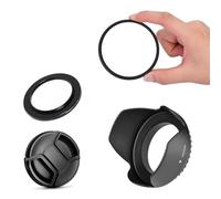 BOtizr Filtro UV y Amplificador;Anillo Adaptador de Tapa de Lente for cámara For Canon For Powershot SX410 SX500 IS SX510 For HS (Size : SX510 HS)