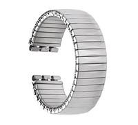 BOtizr Pulsera elástica for Swatch, Correa de Reloj de Acero Inoxidable de 17mm for colección for Classic Core, Correas de Reloj for Hombres y Mujeres, Informal de Negocios(A Type -Polished,20mm)