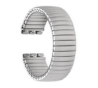 BOtizr Pulsera elástica for Swatch, Correa de Reloj de Acero Inoxidable de 17mm for colección for Classic Core, Correas de Reloj for Hombres y Mujeres, Informal de Negocios(B Type -Matte,17mm)