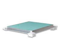 BOTOLA DE INSPECCIÓN DORIKA LASTRA 15 mm - 1 PZ - 80 x 90 cm MARCO ALUMINIO NATURAL - Junta y puerta de cartón yeso NAMCP04111QBD