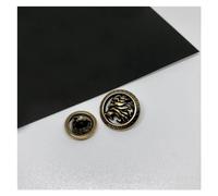 botón, 10 Uds. Botones de Metal con diseño cabeza león Retro 15/20/25mm for abrigo, ropa, botones decorativos, chaqueta Vintage(Bronze,25mm)