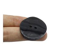 Botón 10 unids/Lote Botones de patrón mármol Resina, Parte Posterior Plana Moda Irregular for Manualidades Suministros artesanía Costura DIY Ropa Decorativa(Black,30MM)