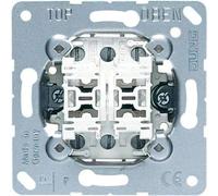 Botón a presión Jung 539U - 2 velocidades, 2 x 1 polo, 250 V, 10 A, con abraz...
