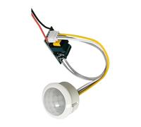 Botón activado por movimiento ligero, controlador de sensor de movimiento para lámpara de pared ampliada, botón activado, controlador de sensor, accesorios elegantes para exteriores en interiores para