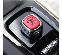 Botón Arranque Motor Automóvil, Cubierta Repuesto, Interruptor Parada, Pegatina Decorativa Llave, Para Volvo Xc60, S90, S60, Xc90, V60, V90 2015-2020 Decoraci Accesorios Interiores(Rojo)