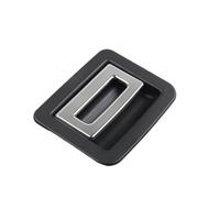 Botón Cierre Manija Tapa Trasera Del Maletero Alfombra Piso Para Porsche Para Cayenne 2011-2017 958551115001E0 958551115004H0(Black Model B)