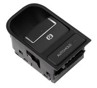 Botón coche Compatible Con VW Para Tiguan Para Alhambra 2008 2009 2010-2017 Interruptor De Control De Estacionamiento Con Freno Mano Eléctrico 16 Pines Accesorio OEM: 5N0927225A(Black)
