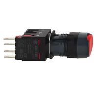 Botón Completo Rojo Cubierto Plano Harmony XB6AA42B