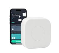 Botón Conectado Zigbee 3.0 Tuya, Interruptor Inalámbrico Va Y Viene, Alcance 30 m, Compatible Con Pasarela Tuya, Smart Life, Alexa, Google Home, Control Escenarios Domóticos, Blanco