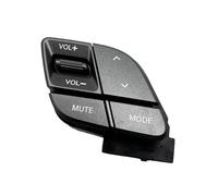 Botón Control Del Volante Compatible Con Hyundai Para Santa Fe 2013 2014 2015 2016 Control Del Interruptor Del Volante Izquierdo Coche Botones Volumen Audio 967302W000RYN 96730-2W000RYN