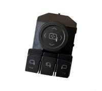 Botón Control Espejos Retrovisores para gmc para sierra 2014-2018 Plástico | Ajuste para preciso, plegado eléctrico, compatible para silverado 1500, plástico , seguridad conducción