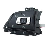 Botón Control Volante automóvil Compatible Con Para Atlas Para Golf 2018-2019 5G0959442AA Botones De Control De Volante Multifuncionales Para Coche