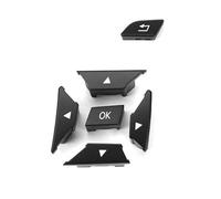 Botón Control Volante Botón Del Interruptor De Control Menú Volante Coche Para Benz W204 X204 W212 W156 W246 C E A Para GLK Clase 2185400162(Left Black)