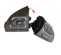 Botón Control Volante Coche Compatible Con VW Para Amarok 2010-2014 Para S&haran 2011-2014 Botones Volante Laterales Coche Accesorios Interruptor 5C0959538B