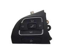 Botón Control Volante Coche Compatible Con VW Para Amarok 2013-2016 Para Caddy 2011-2015 Interruptor Botón Volante Multifunción Coche 5C0959537